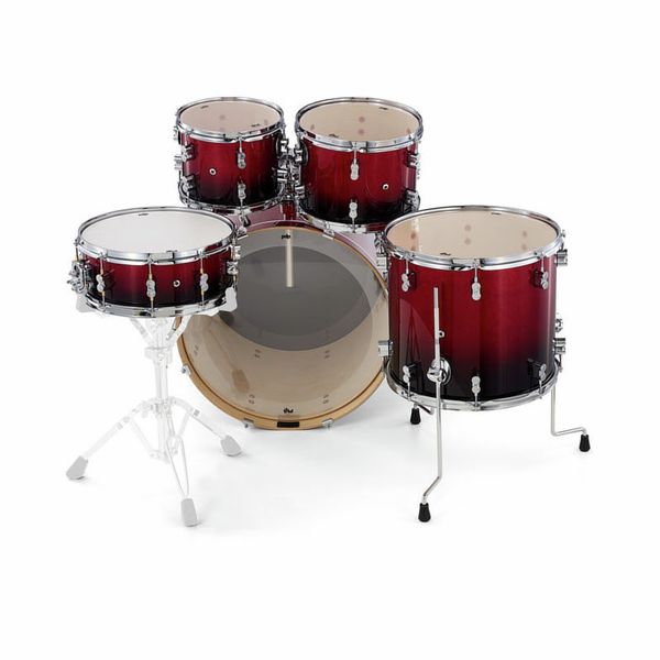 DW PDP CM5 Std. Red/Blk Shell Kit