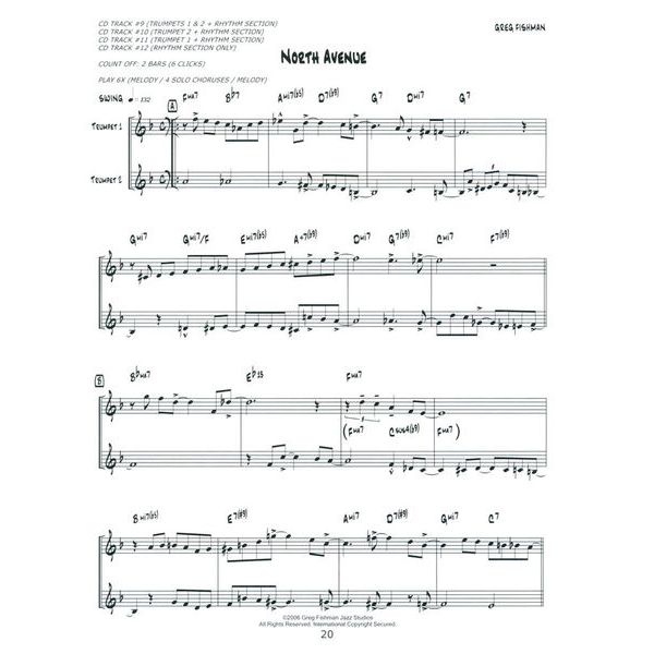 Greg Fishman Jazz Trumpet Duets