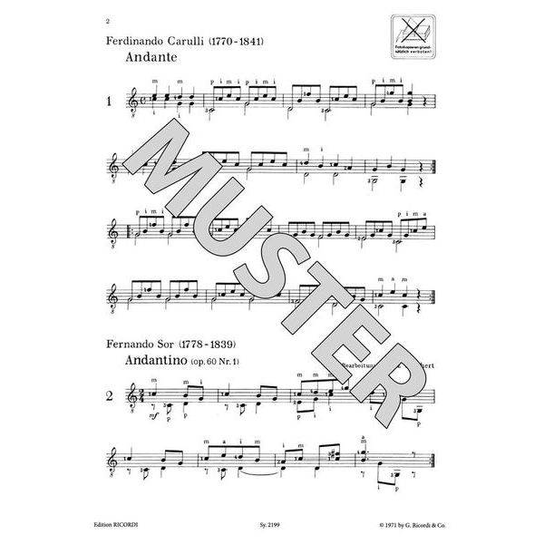 Ricordi Meine ersten Gitarrenstücke 1