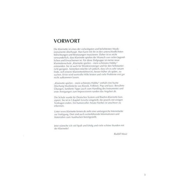 Schott Klarinette Spielen Hobby 1