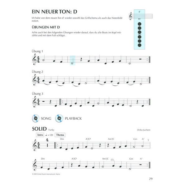 Schott Saxophon Spielen Hobby T-Sax 1