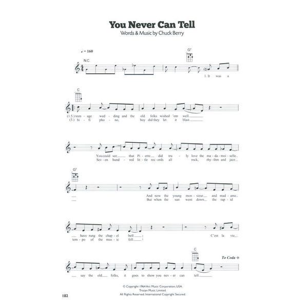 Hal Leonard 101 Hits For Ukulele