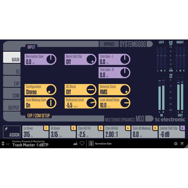 tc electronic MD3 Multiband Dynamics