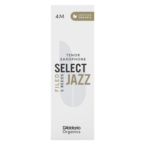 DAddario Woodwinds Organic Sel. Jazz Filed TEN 4M