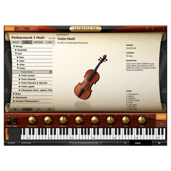 IK Multimedia Miroslav Philharmonik 2