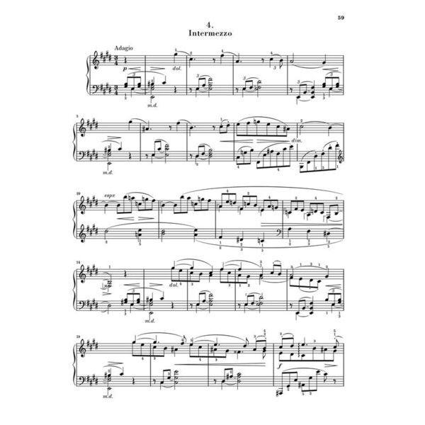 Henle Verlag Brahms Klavierstücke