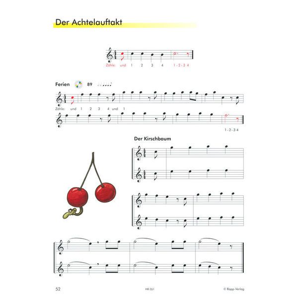 Horst Rapp Verlag Saxophon Lernen mit Spa 1