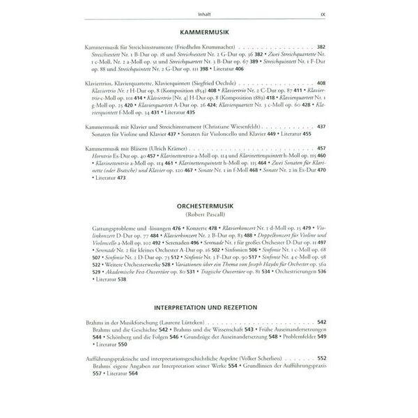 Brenreiter Brahms-Handbuch