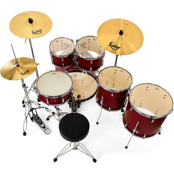 Pearl Roadshow 22" Plus 6pcs Red