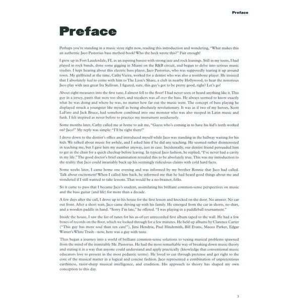 Hal Leonard Jaco Pastorius Bass Method