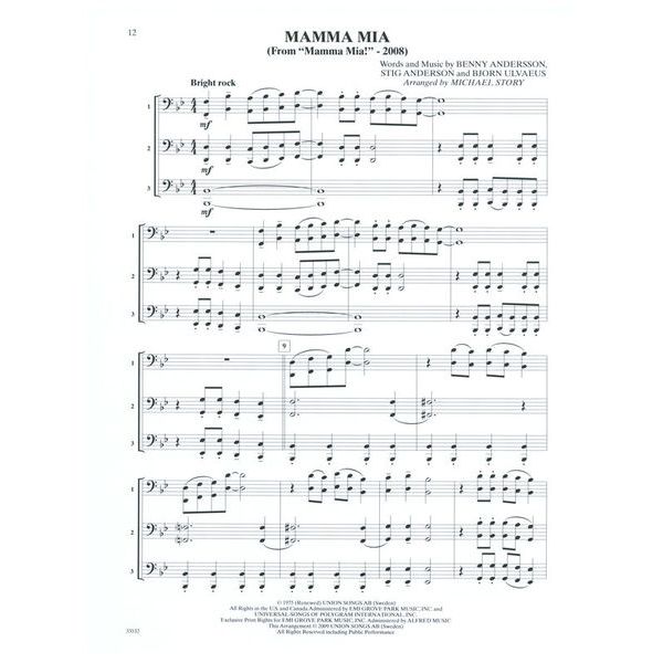 Alfred Music Publishing Movie Trios For All Tromb.