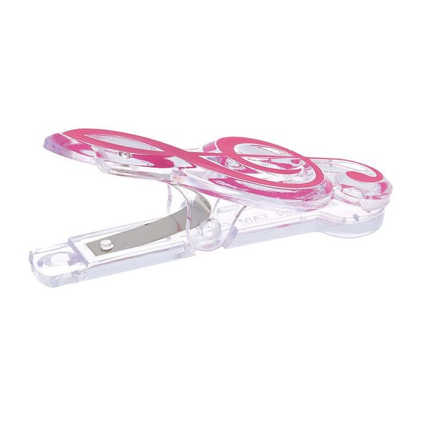 agifty Music Clip Violin Clef Pink