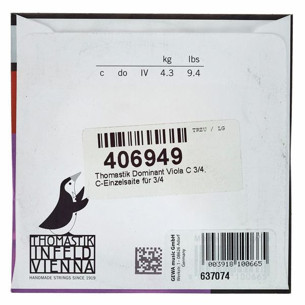 Thomastik Dominant Viola C 3/4