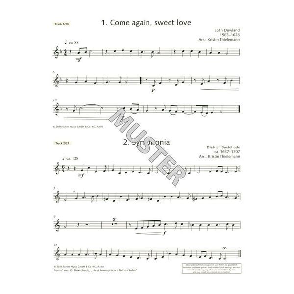 Schott Easy Concert Pieces Trumpet 2