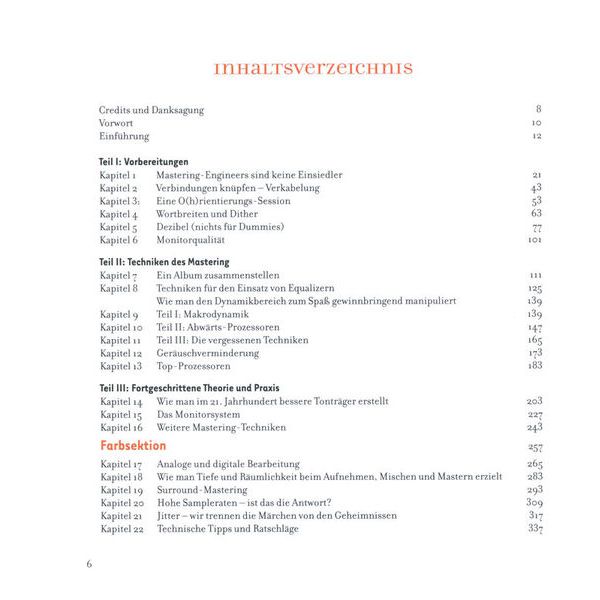 GC Carstensen Verlag Mastering Audio