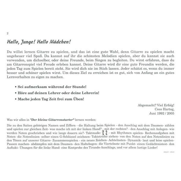 Alsbach Educa Der kleine Gitarrenstarter