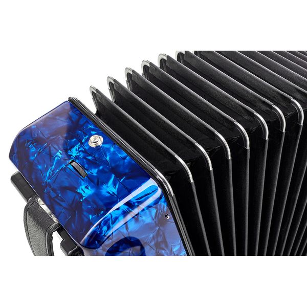 Hohner Bravo III 72 Blue silent key