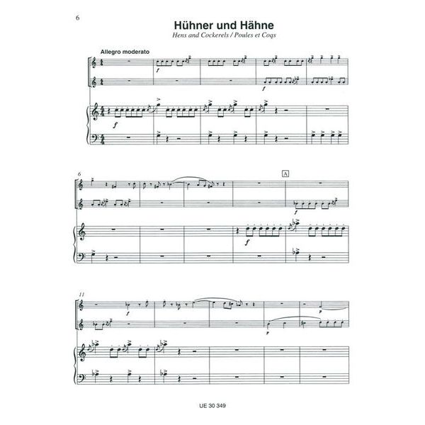 Universal Edition Saint-Sans Karneval Flutes