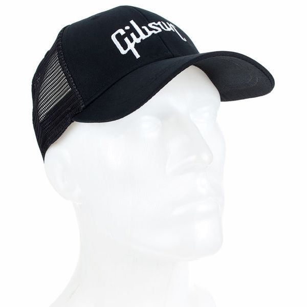 Gibson Trucker Baseball Cap Black