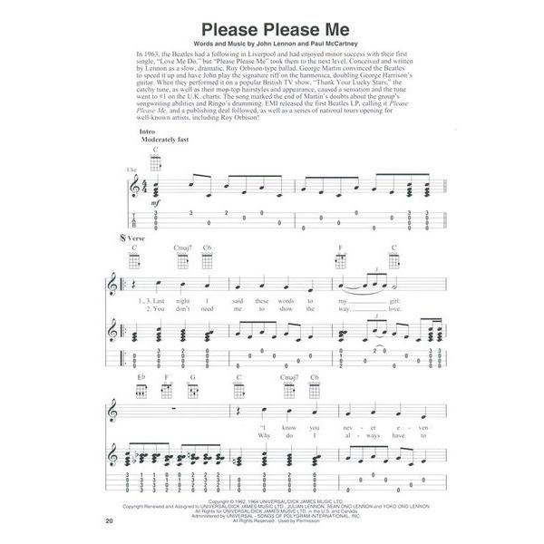 Hal Leonard Beatles Fingerstyle Ukulele