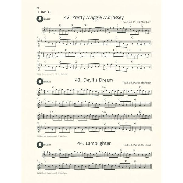 Schott Irish Folk Tunes For Flute 2