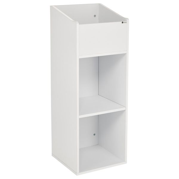 Fun Generation Vinyl Rack Three Top White