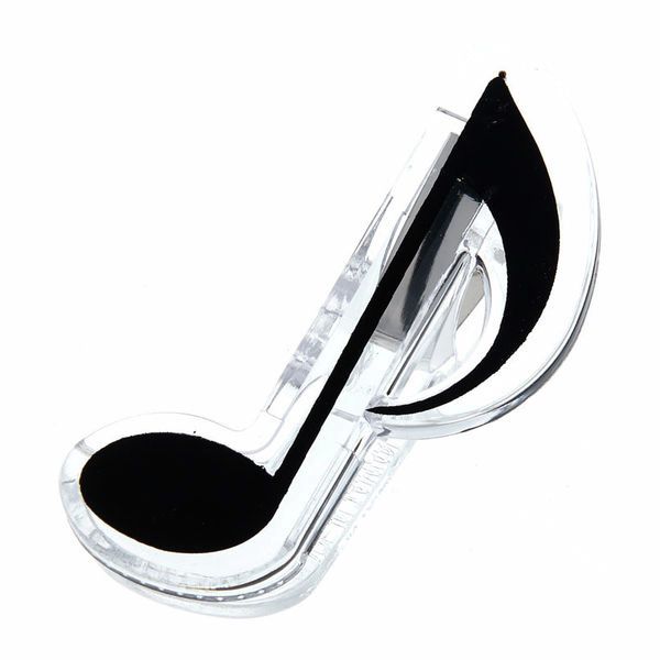 agifty Music Clip Eight Note Black