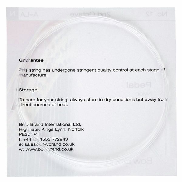 Bow Brand Pedal Artist Nylon 2nd A No.12