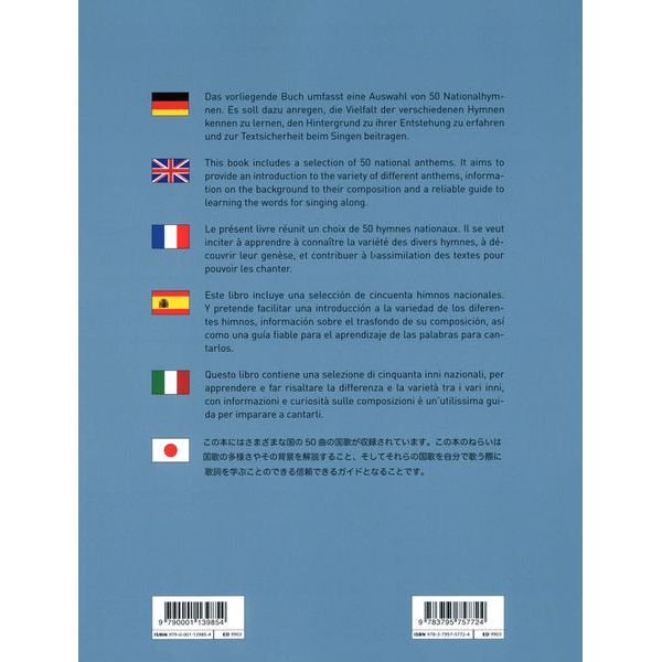 Schott Nationalhymnen