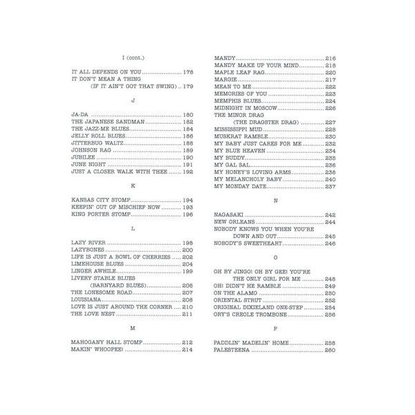 Hal Leonard The Real Dixieland Book Bb