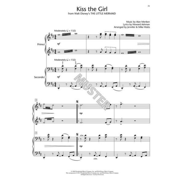 Hal Leonard Disney Piano Duets