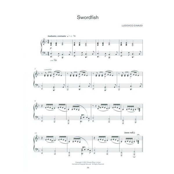 Chester Music Einaudi Underwater