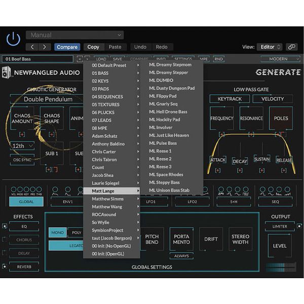 Newfangled Audio Generate