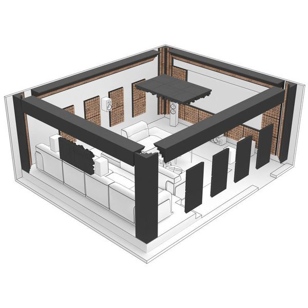 t.akustik Cinema Room Set M Premium