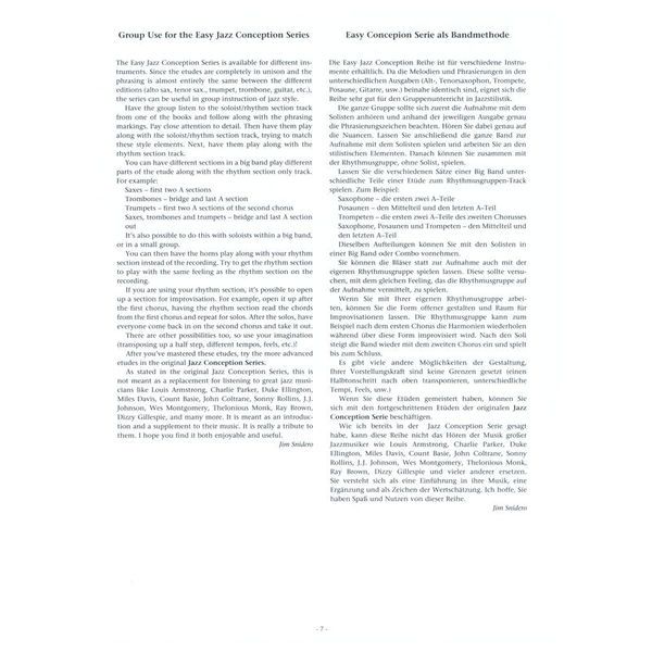 Advance Music Easy Jazz Conception 1 A-Sax