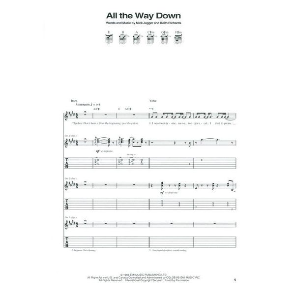 Hal Leonard Rolling Stones Anthology