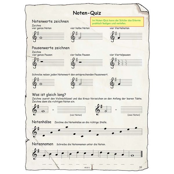 Horst Rapp Verlag Blser-Team 1 A-Sax