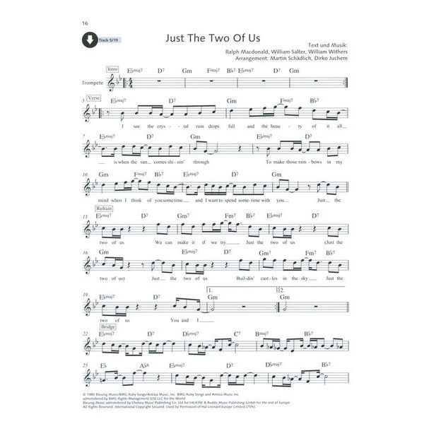 Schott Pop Ballads Trumpet