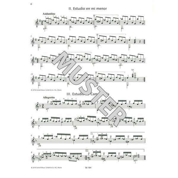 Schott Tárrega For Guitar