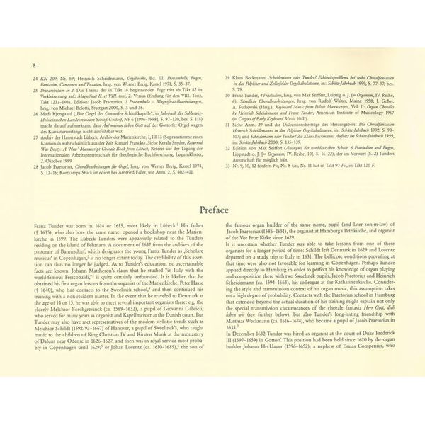 Breitkopf & Hrtel Tunder Smtliche Orgelwerke