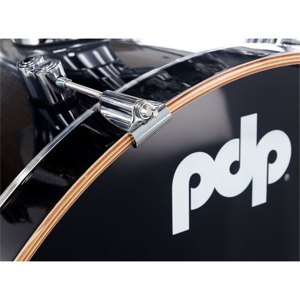 DW PDP CM7 Silver to Black