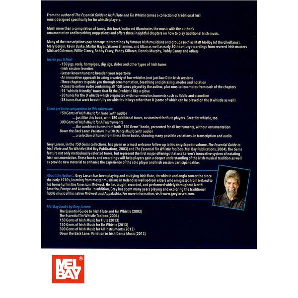 Mel Bay 150 Gems Of Irish Music