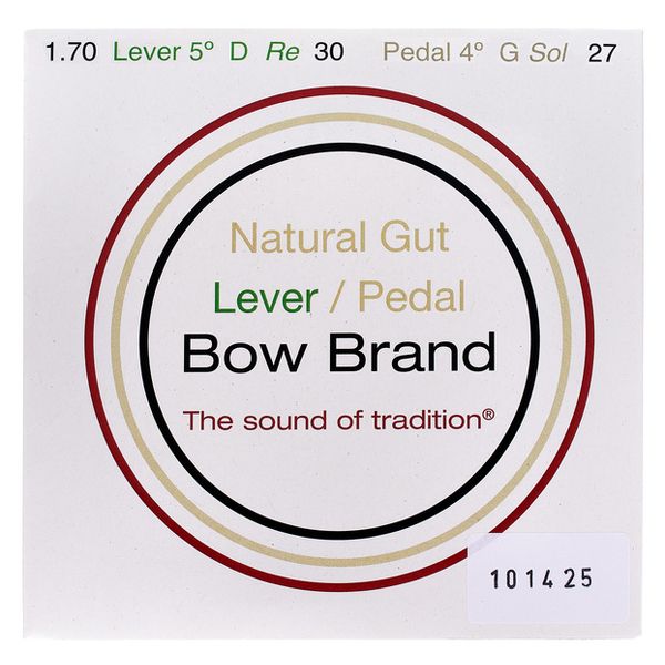 Bow Brand NG 5th D Gut Harp String No.30