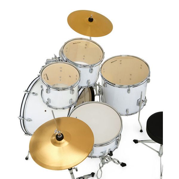 Millenium Focus 20 Drum Set White