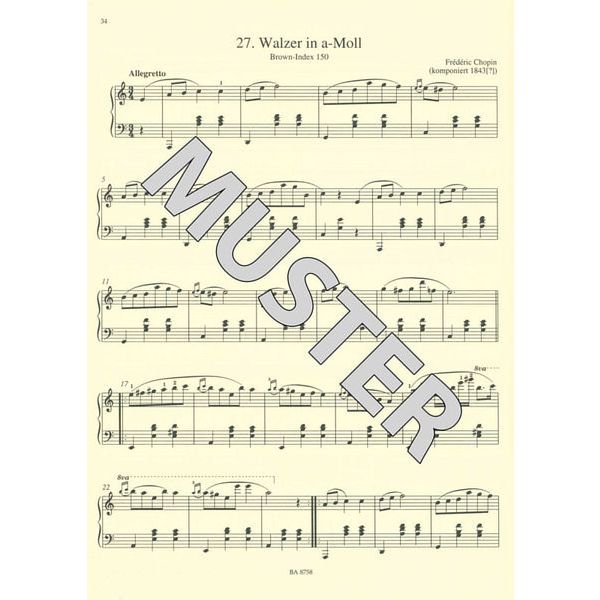 Brenreiter Easy Classics for Piano