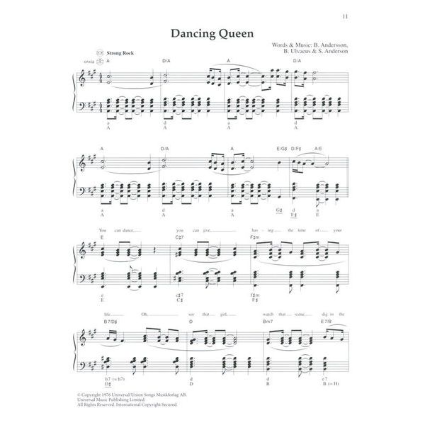 Holzschuh Verlag Akkordeon Pur Abba 1