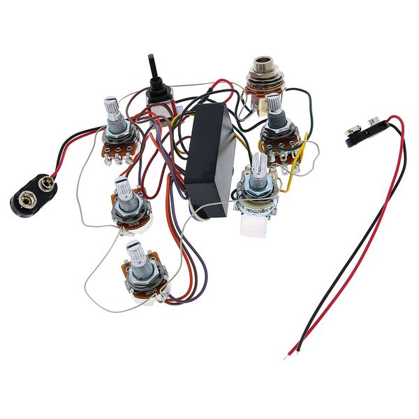 Bartolini NTMB+F 3-Band Bass Preamp