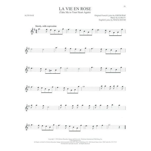 Hal Leonard 101 Beautiful Songs A-Sax