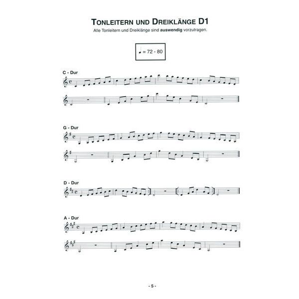 Musikverlag Heinlein Praxis Klarinette