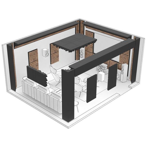 t.akustik Cinema Room Set S Premium